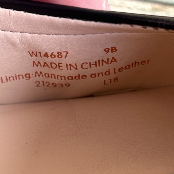 Cole Haan Aviana Pumps Womens 9B Black Leather Dress Work Shoes Low Block Heel - Picture 11 of 12